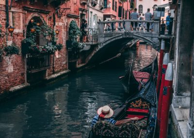 Venecia-en-gondola